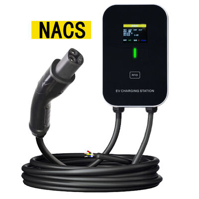 NACS Telsa 7kW / 11kW / 22kW AC EV Charging Connector Station For New Energy Electric Vehicles