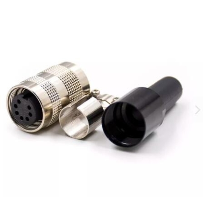 Din Ret Control Cable AISG DB9 Connector IP68 M16 PCB Panel Mount Solder Type