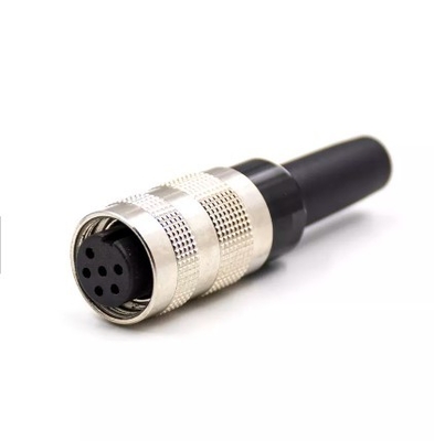 Din Ret Control Cable AISG DB9 Connector IP68 M16 PCB Panel Mount Solder Type