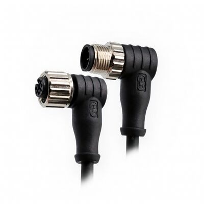 M12 Male/Female Round Waterproof Connector for Electric Motorcycle LEV Control