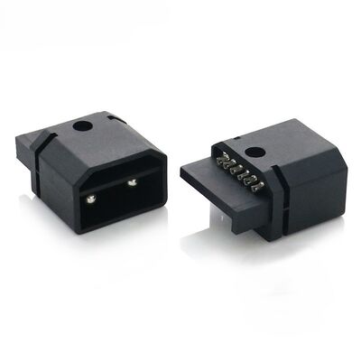 40A AC-2+6 Power Socket With 72V Withstand Voltage And 3000 Cycles Longer Lifespan