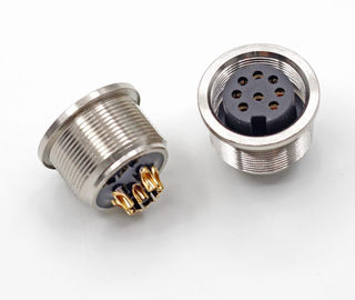 Aviation Plug Socket Type waterproof Male Plug 6 PIN M16 panel circular Automotive DIN AISG Connector