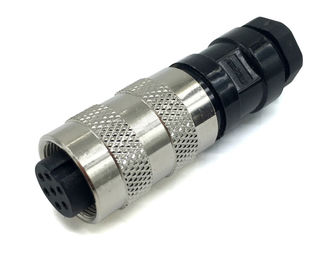 Waterproof M12 4 8Pin Connector Pcb Plug Cable M12 Connector M12 Connector With Wire
