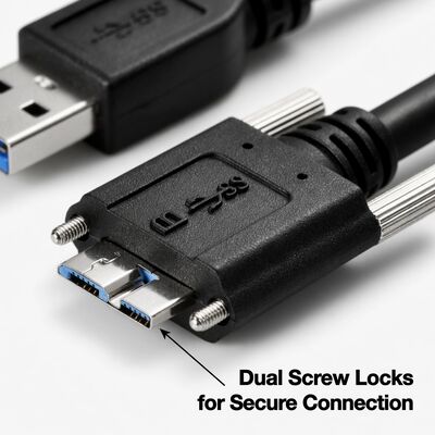Industrial USB 3.0 Micro-B to Type-A High-Flex Vision Cable