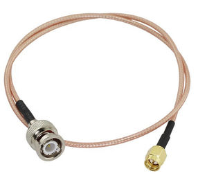 RG400 Pigtail Adapter BNC RF Coaxial Connector Male To Male 10cm Cable