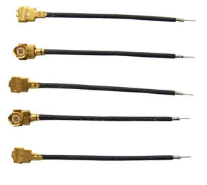 Male Two Hole Flange Mount Coaxial RF Connector SMA BMA Series