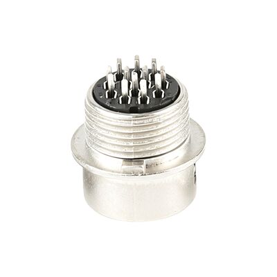 HR10A-10R-12PB متوافقة 12 دبوساً مصطفية دائرية مصغرة