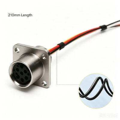 AISG F إلى SMH200 كابل محرك أجهزة الاستشعار 5Pin 210mm للكاميرا