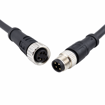 M8 دائرية 2-5PIN ذكر وامرأة IP67 عازل المياه A-شفرة جهاز الاستشعار