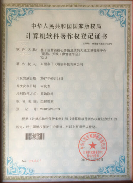 الصين Dongguan RitianLink Technology Co., Ltd. الشهادات