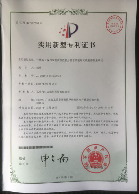 الصين Dongguan RitianLink Technology Co., Ltd. الشهادات